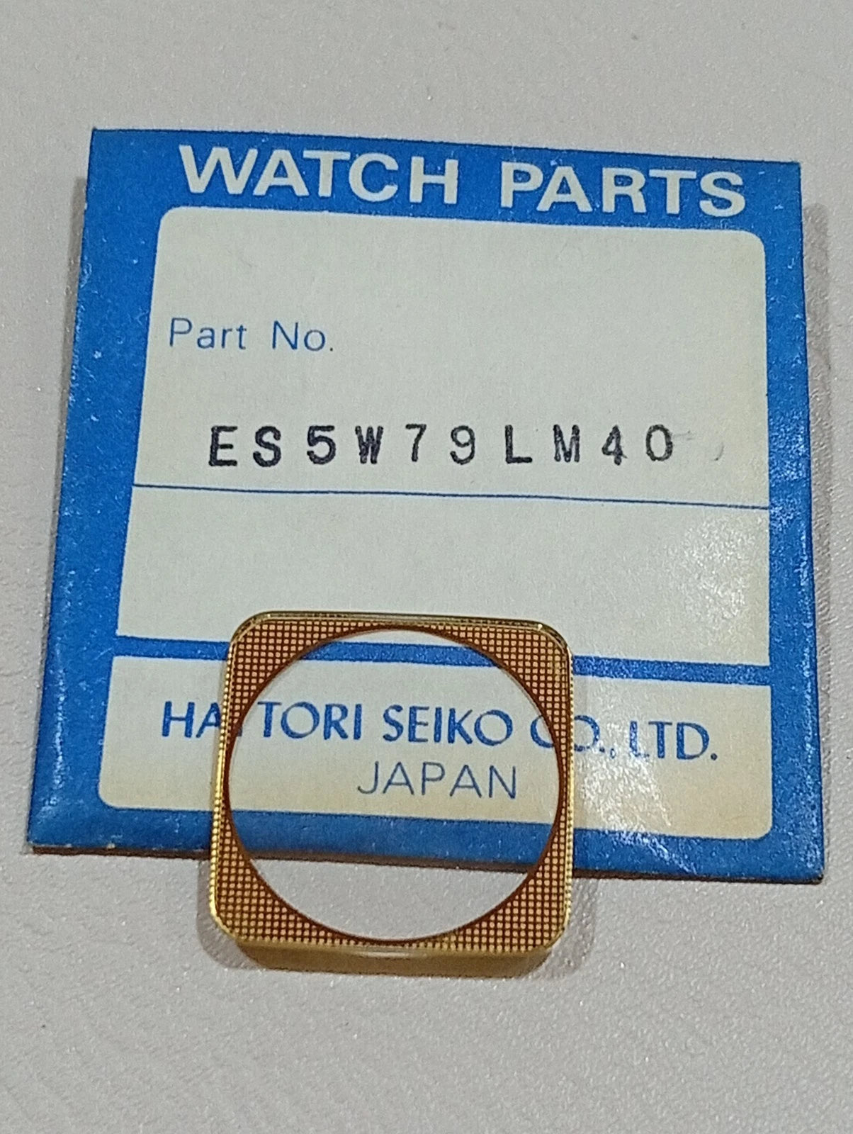 Seiko ES5W51LN00 Glass Crystal Glass Original NOS