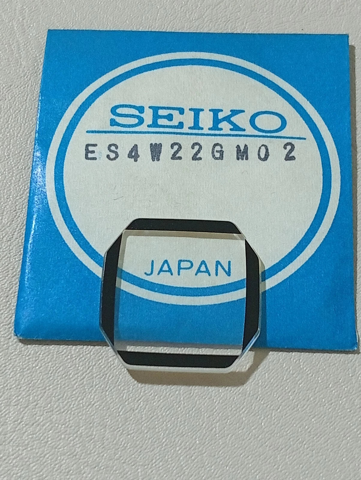 Seiko ES4W22GM02 Glass Crystal Original NOS