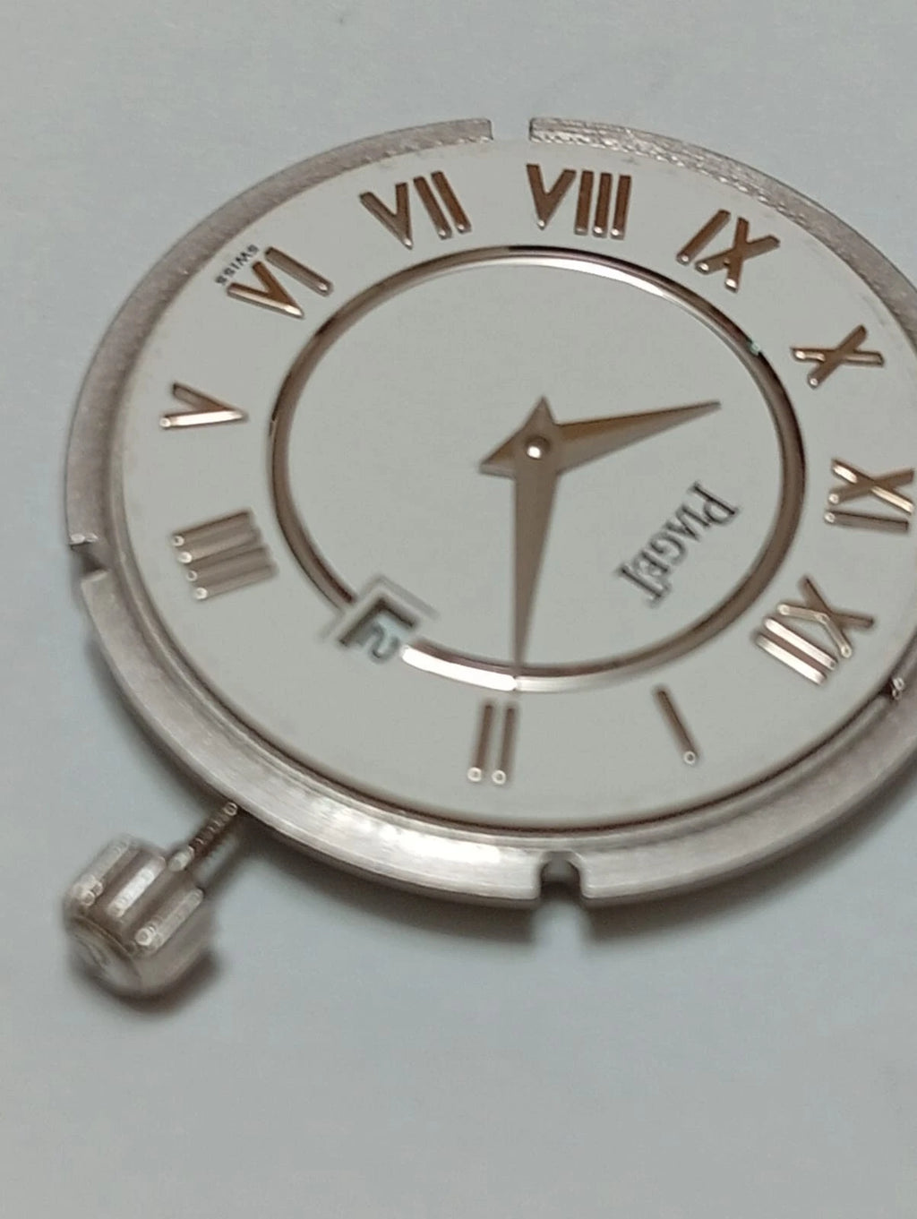 PIAGET MOVEMENT CAL.256P WITH DAIL & HANDS / CROWN WHITE GOLD FULL WORK