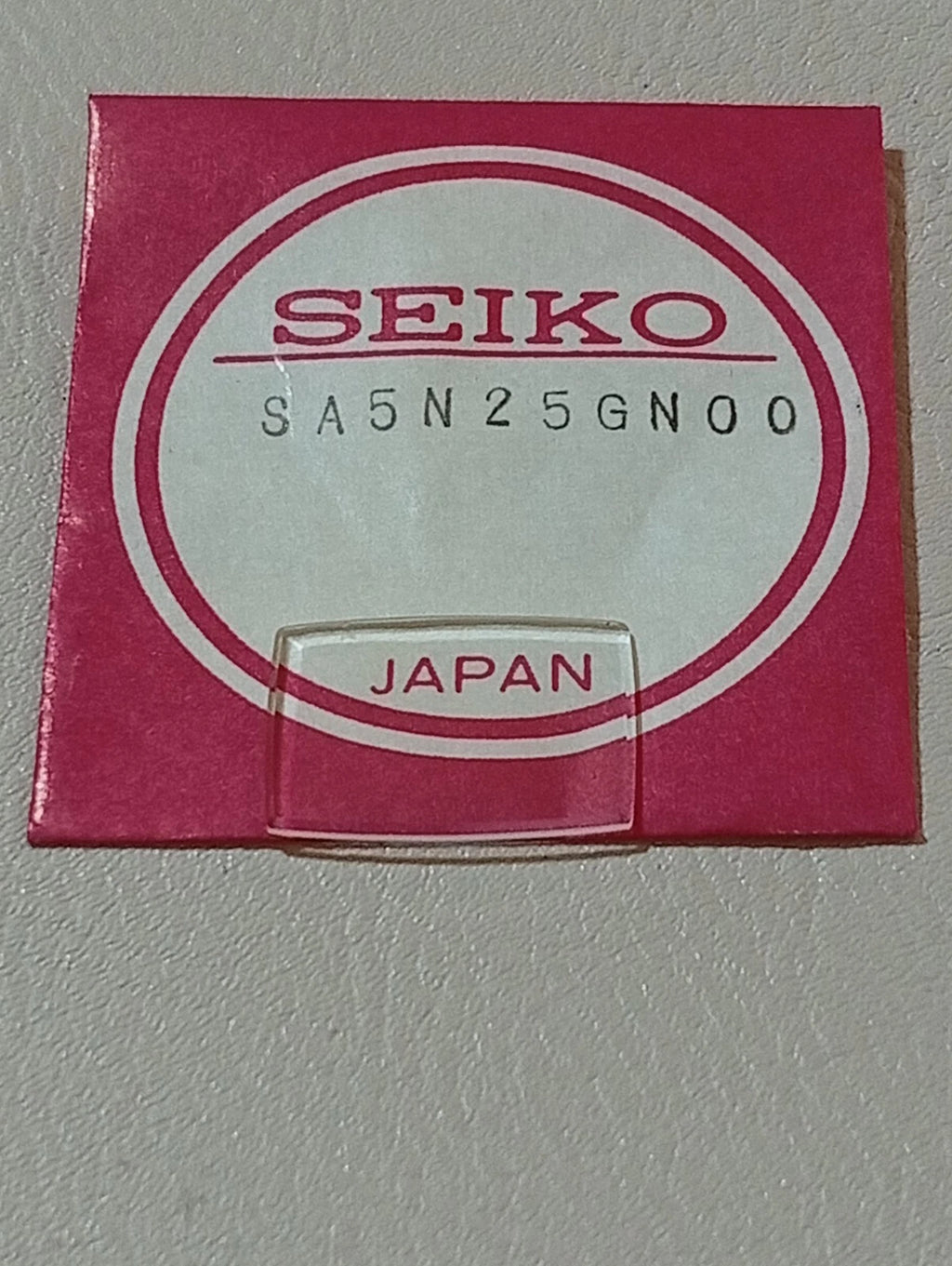 Seiko SA5N25GN 00 Vetro Crystal Glass Watch Glass Verre NOS Original for 1600-51