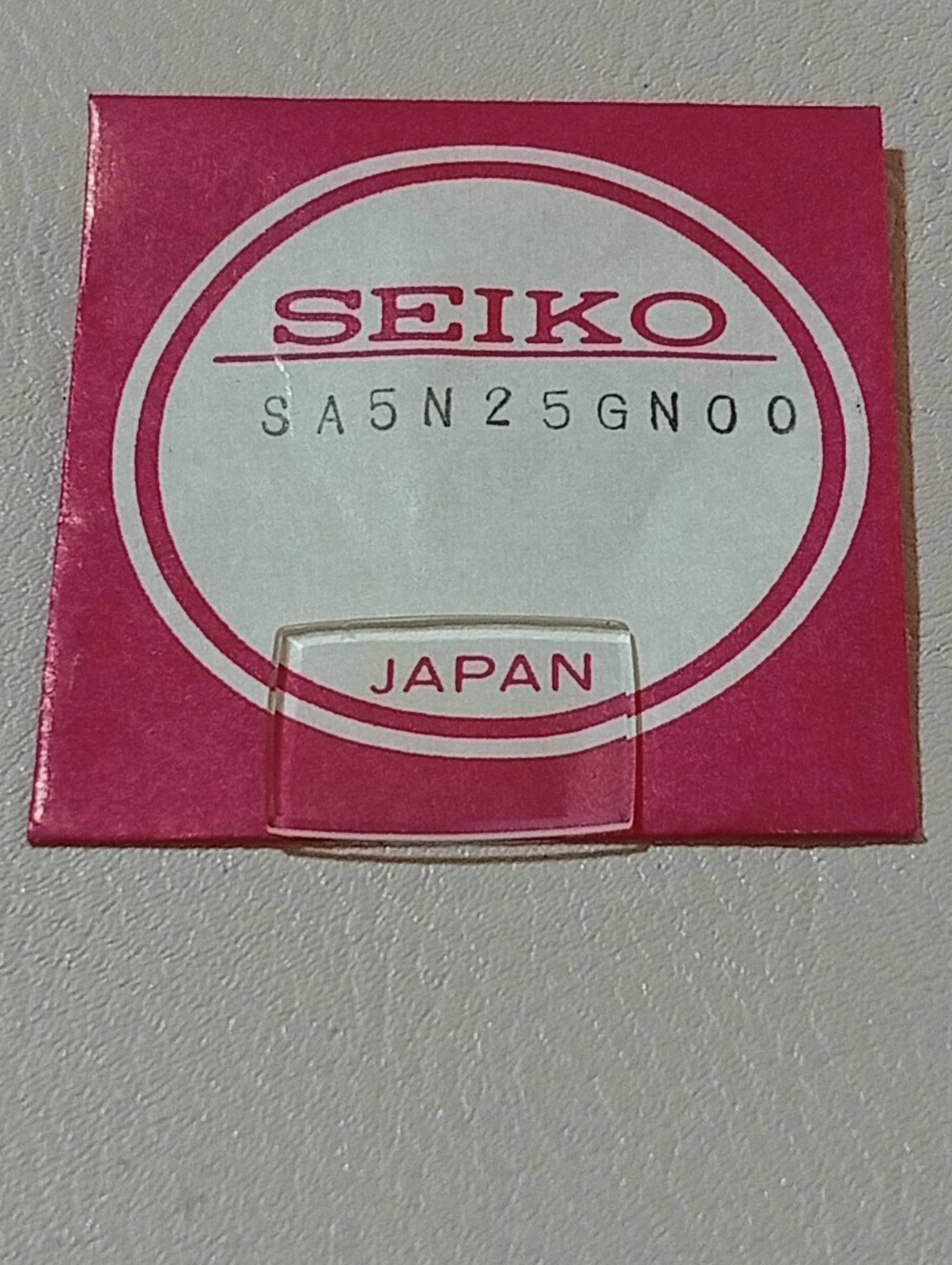 Seiko SA5N25GN 00 Vetro Crystal Glass Watch Glass Verre NOS Original for 1600-51