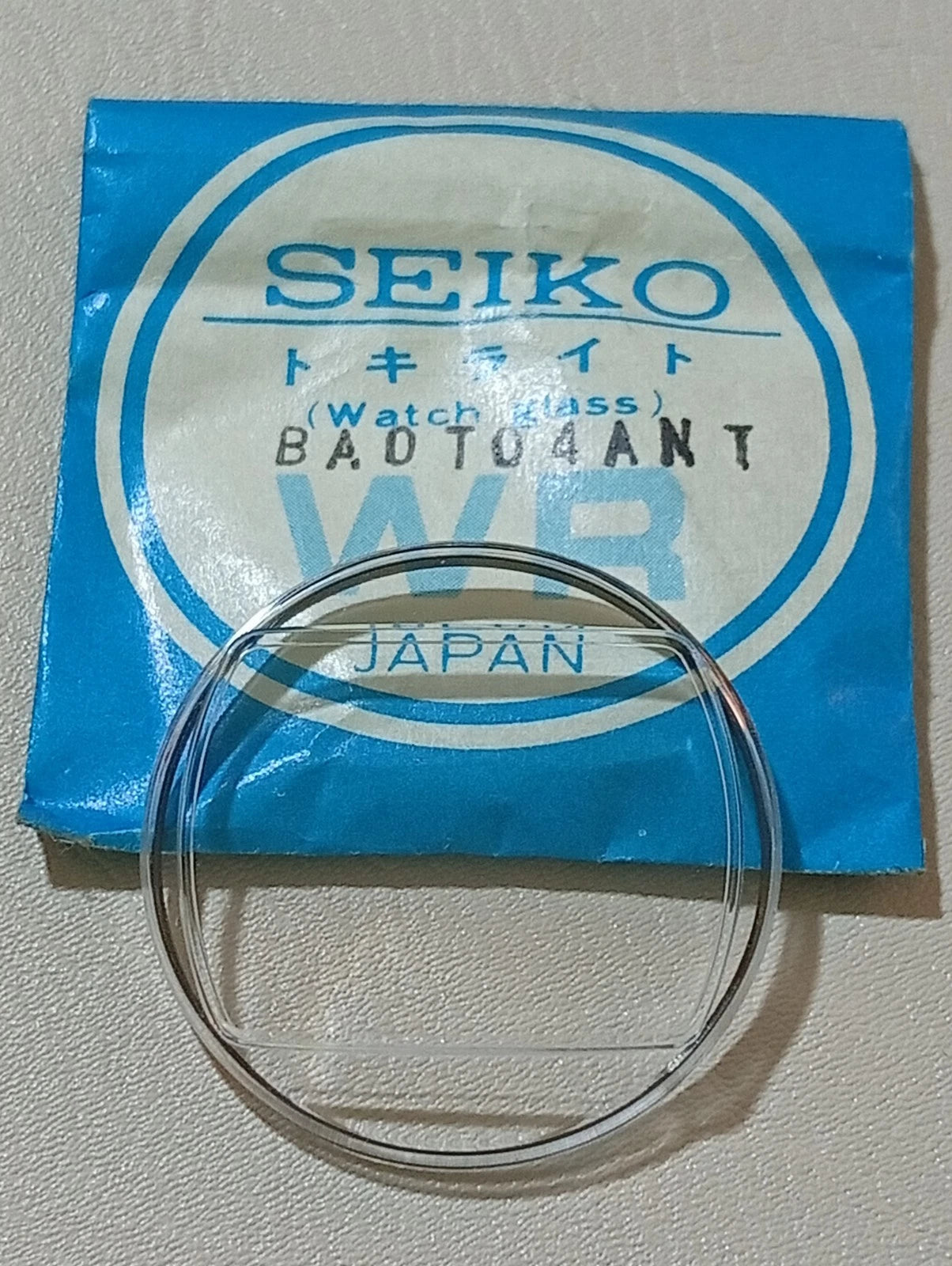 Seiko Glass Crystal BA0T04ANT for Seiko 0439-4009 NOS