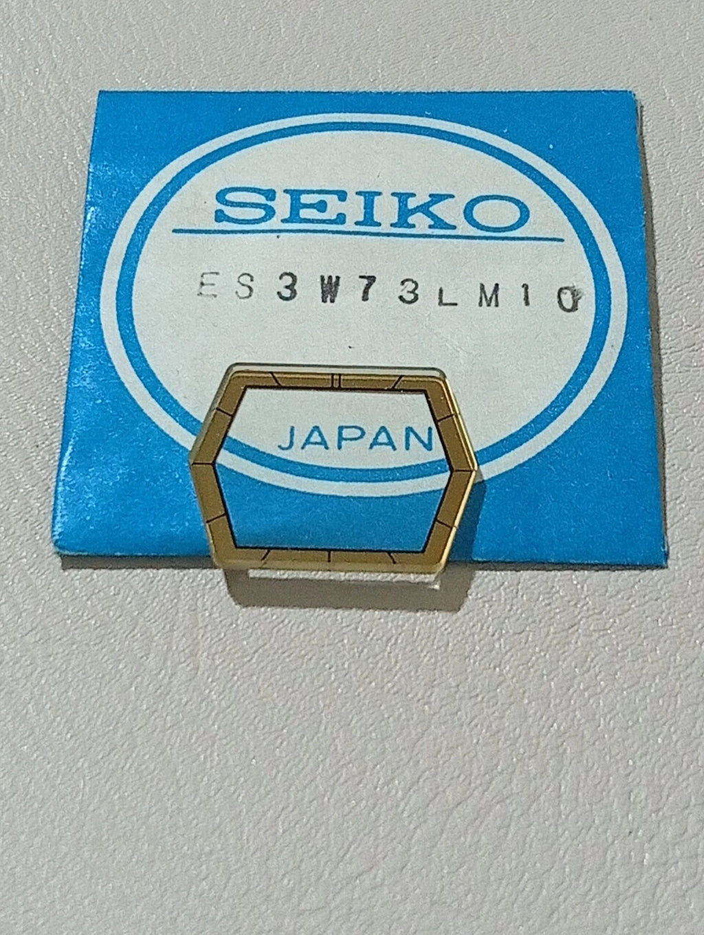 Seiko ES3W7LM10 Glass Crystal Original NOS