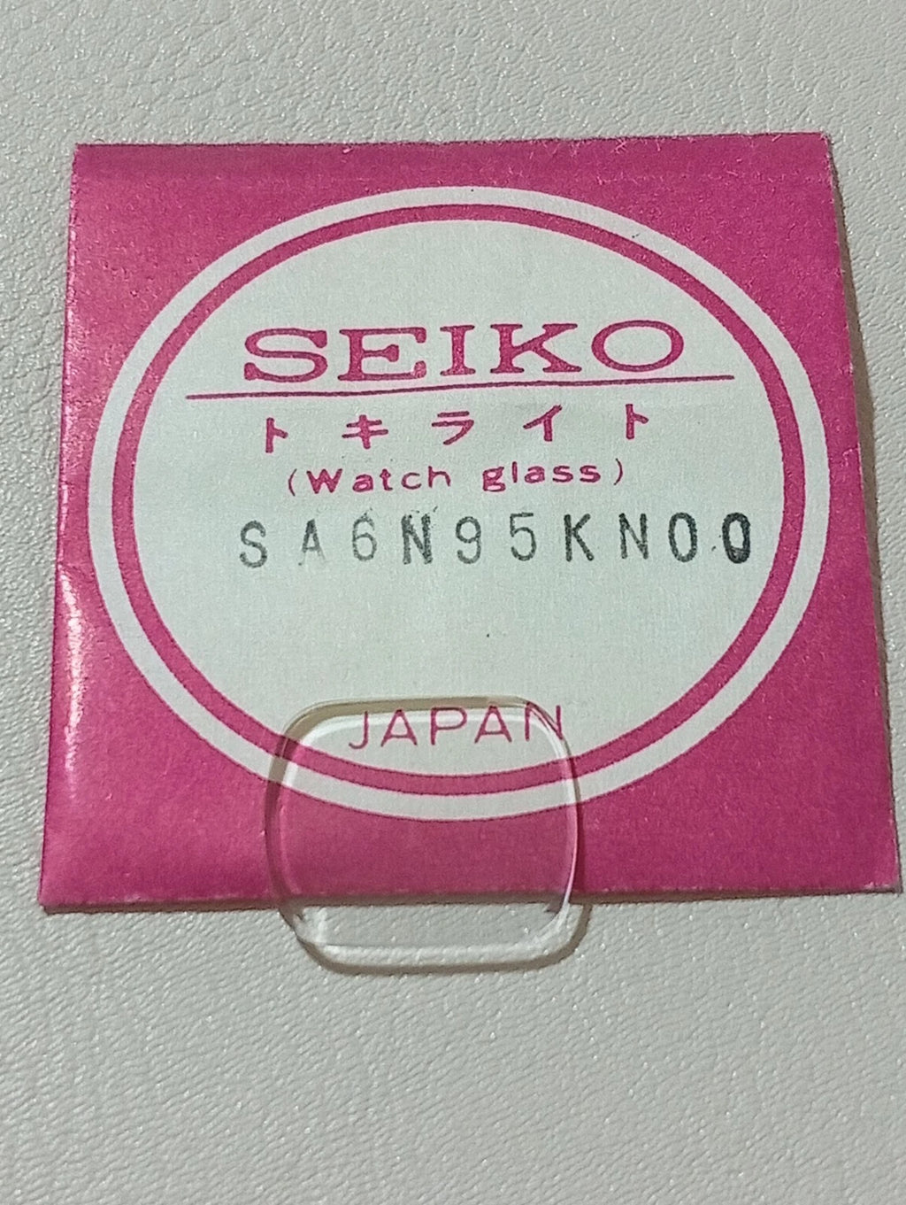 Seiko SA6N95KN00 Crystal Glass Watch Original NOS