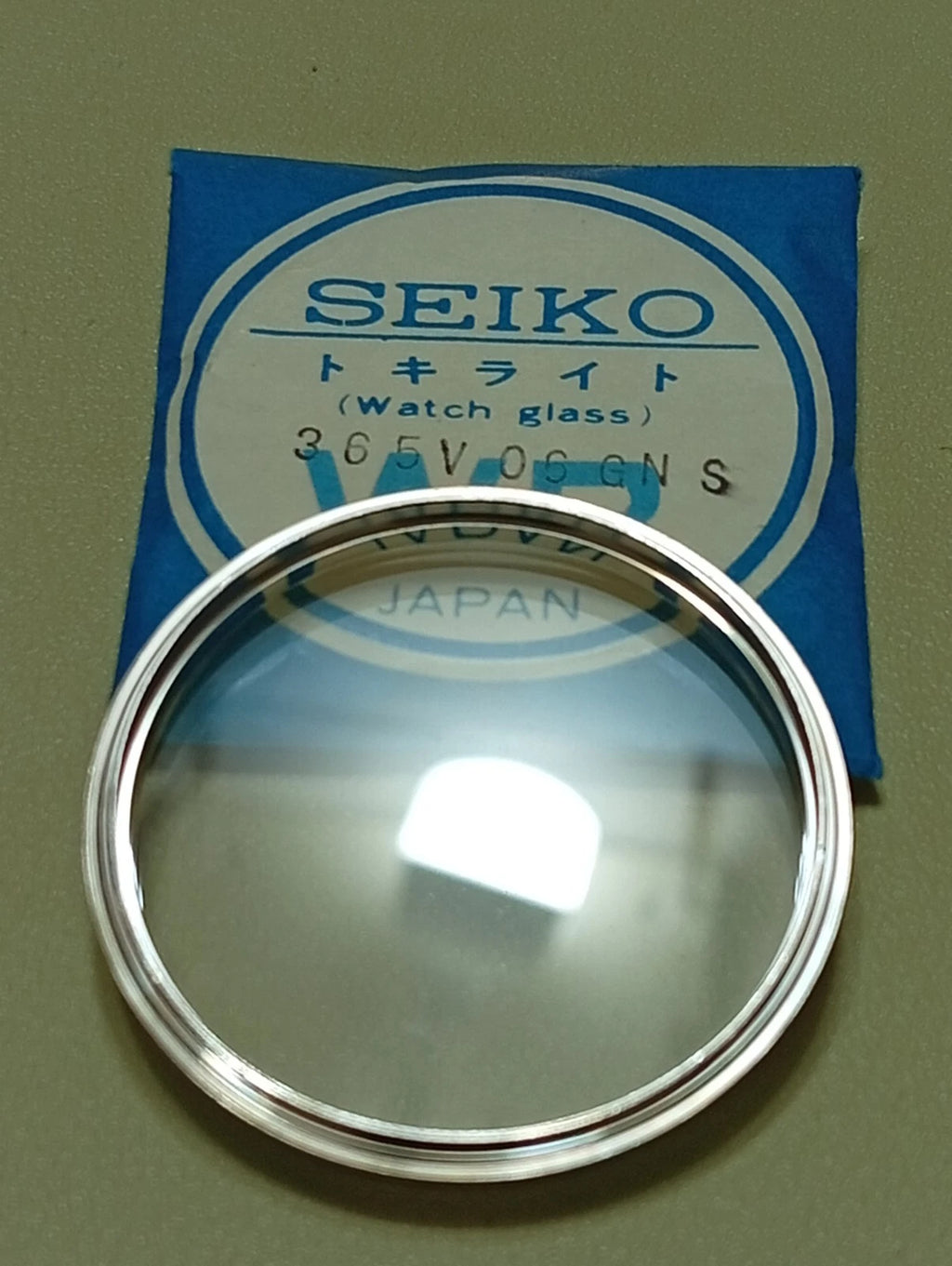 Seiko Crystal 365V06GNS for Seiko 6138-3002 Seiko 6138-3005 ,3003 Original NOS