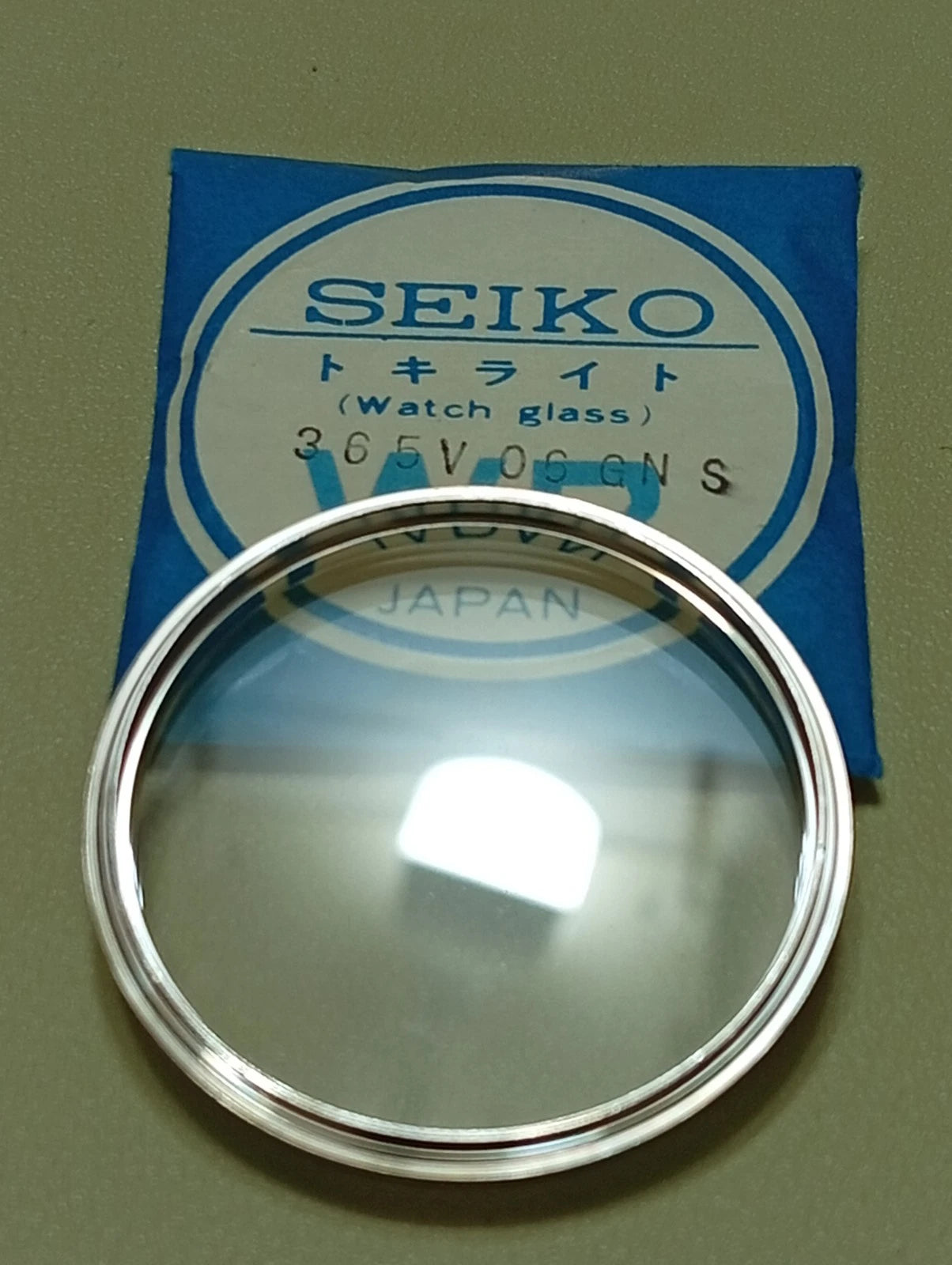Seiko Crystal 365V06GNS for Seiko 6138-3002 Seiko 6138-3005 ,3003 Original NOS