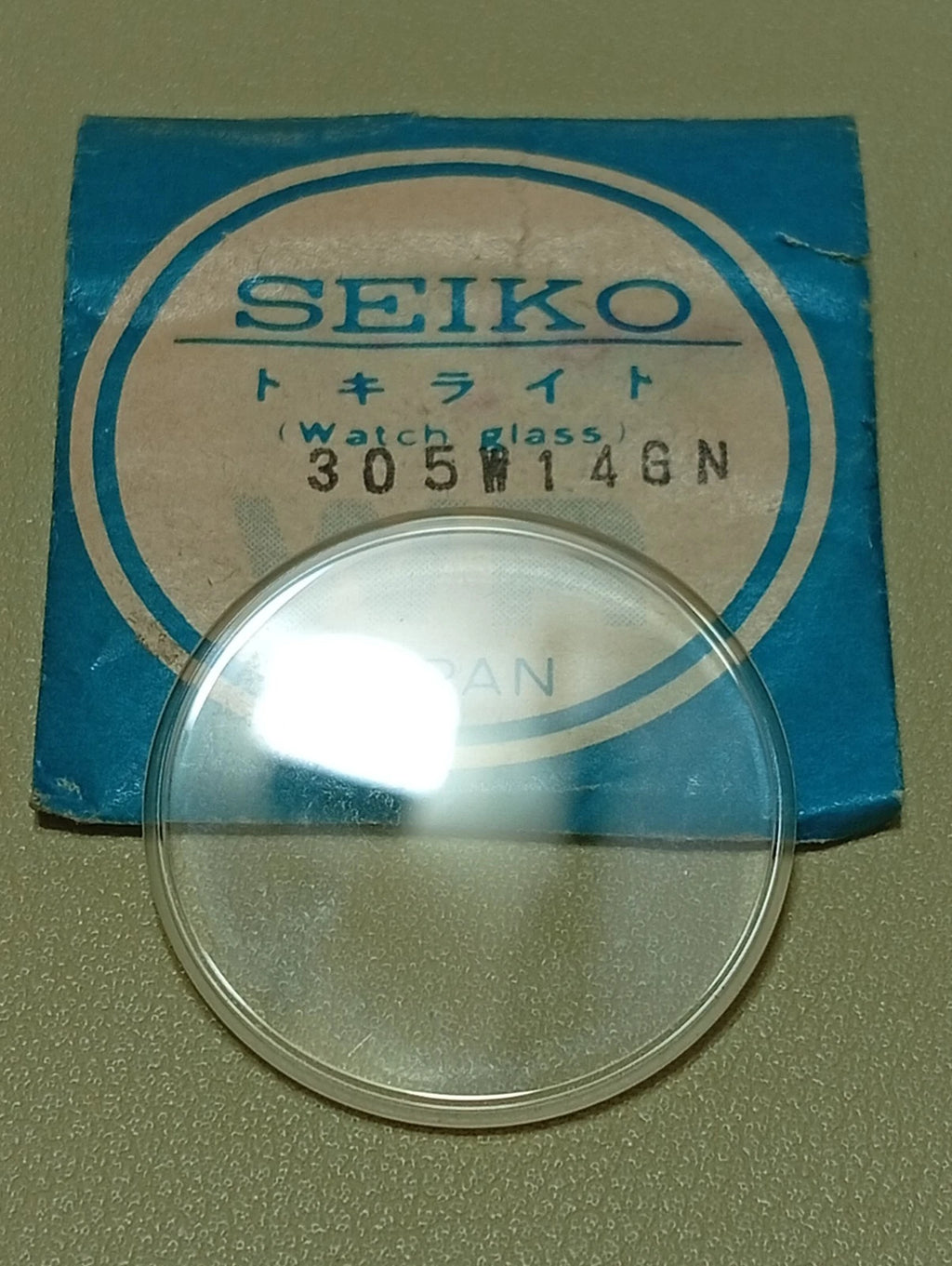 Seiko Crystal GLASS 305W14GN SEIKO 6309-8380 6309-8380 /7545-8000/7546-8390/99