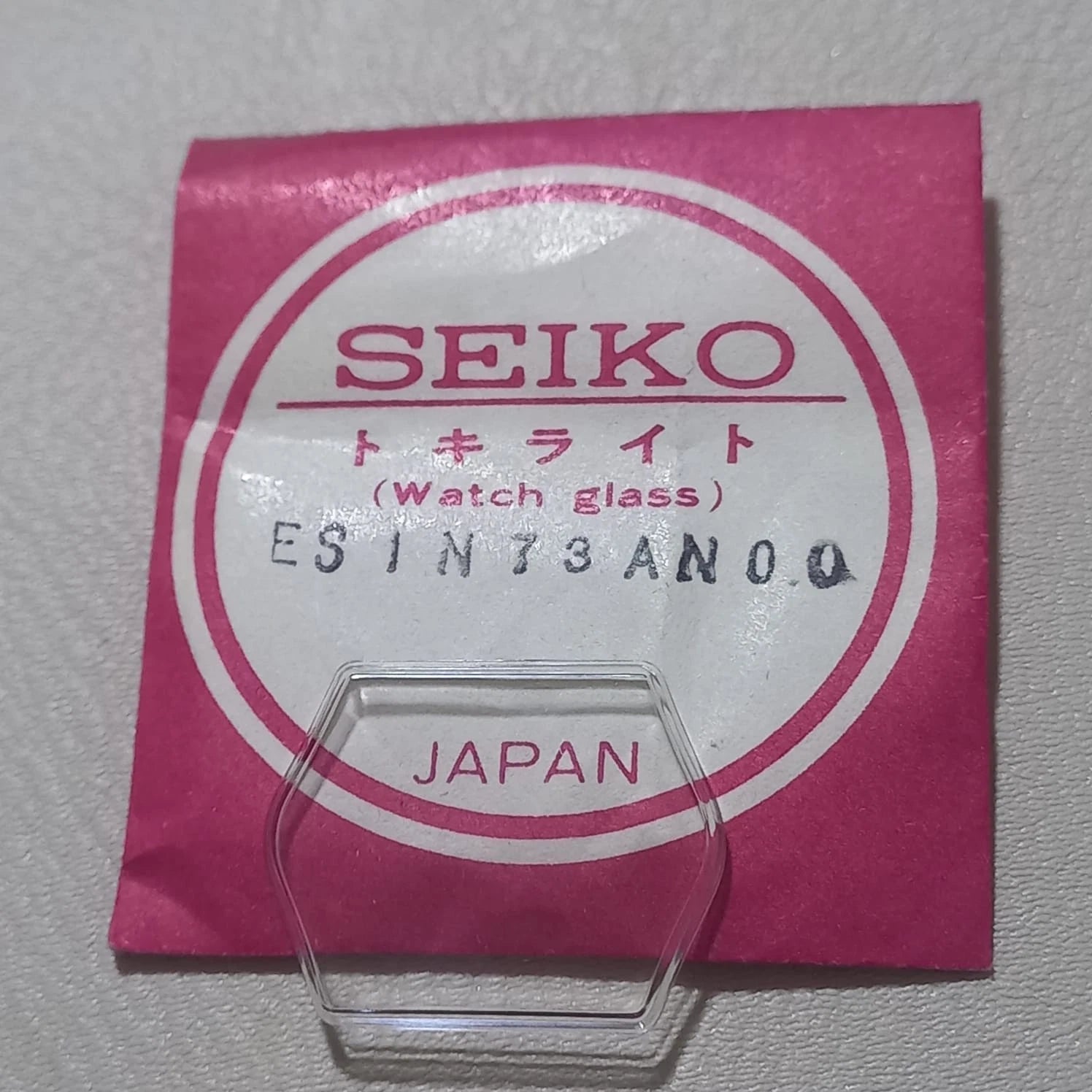 Seiko Genuine Watch Crystal ES1N73AN00, NOS