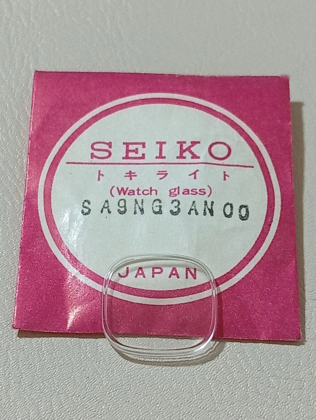 Seiko SA9NG3AN 00 N Vetro Crystal Glass Watch Glass Verre Original 1100-5590 NOS