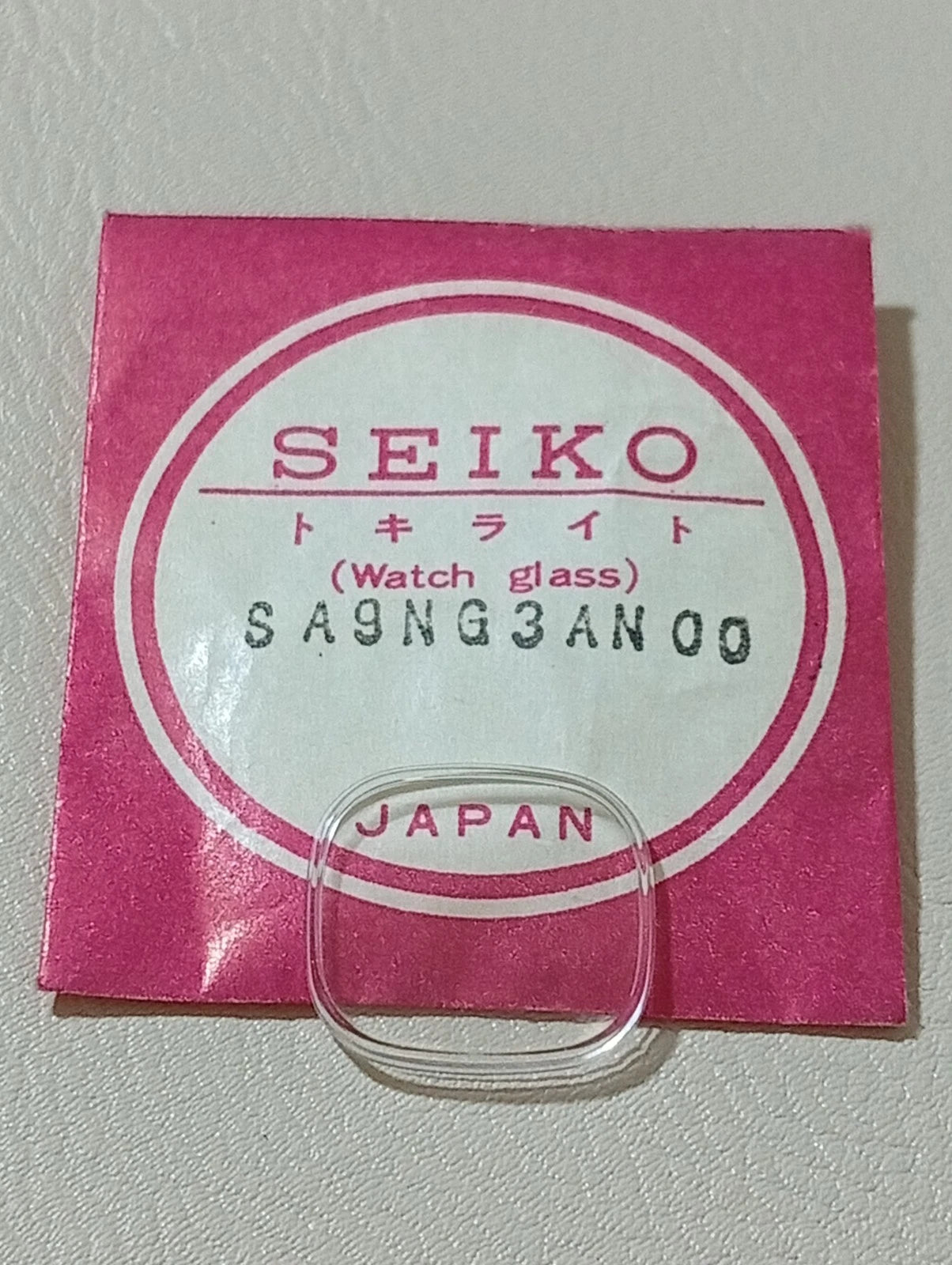 Seiko SA9NG3AN 00 N Vetro Crystal Glass Watch Glass Verre Original 1100-5590 NOS