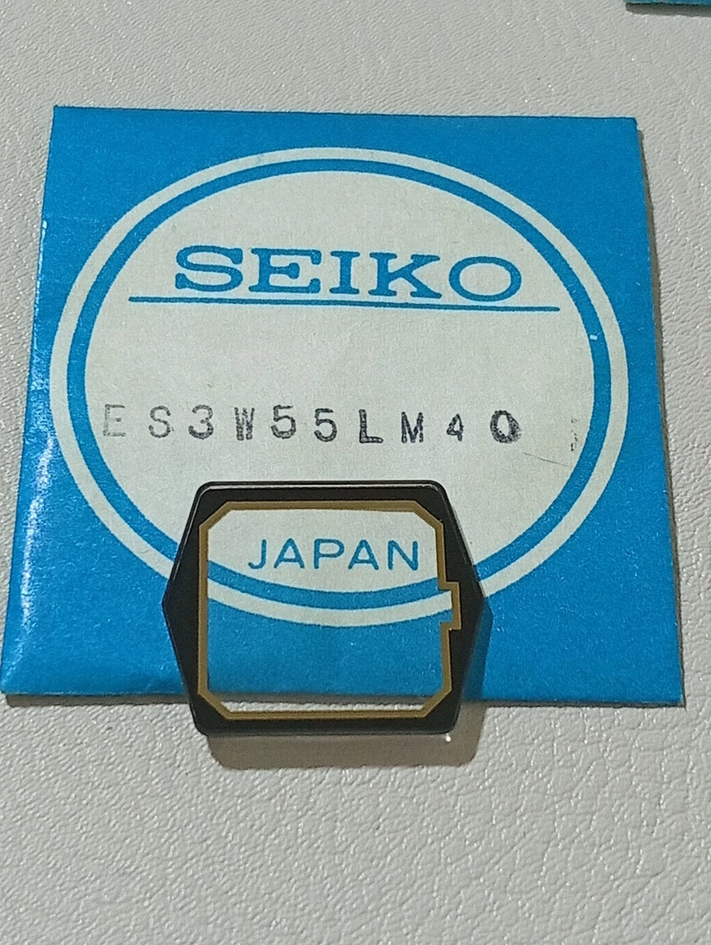 Seiko ES3W55LM40 Glass Crystal Original NOS