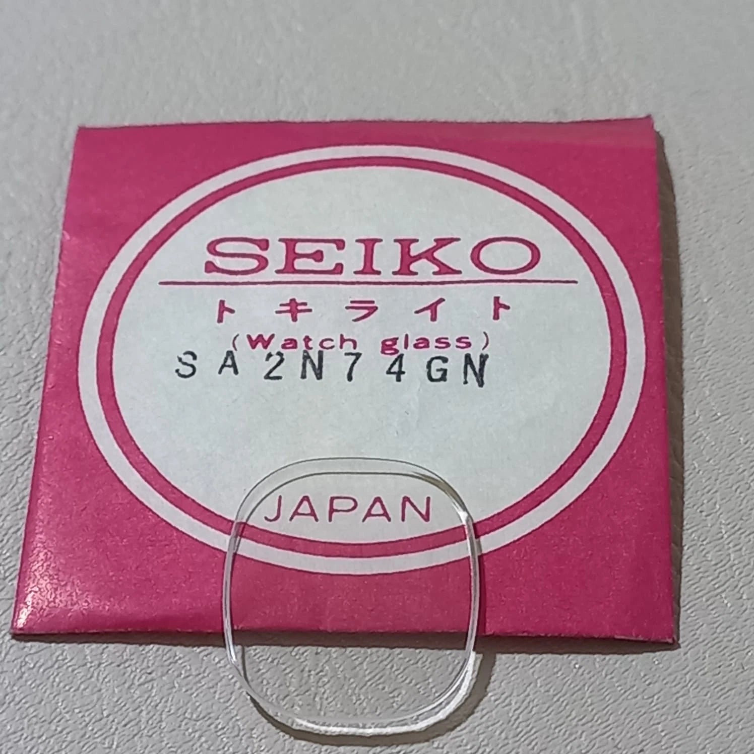 Seiko Genuine Watch Crystal SA2N74GN , NOS