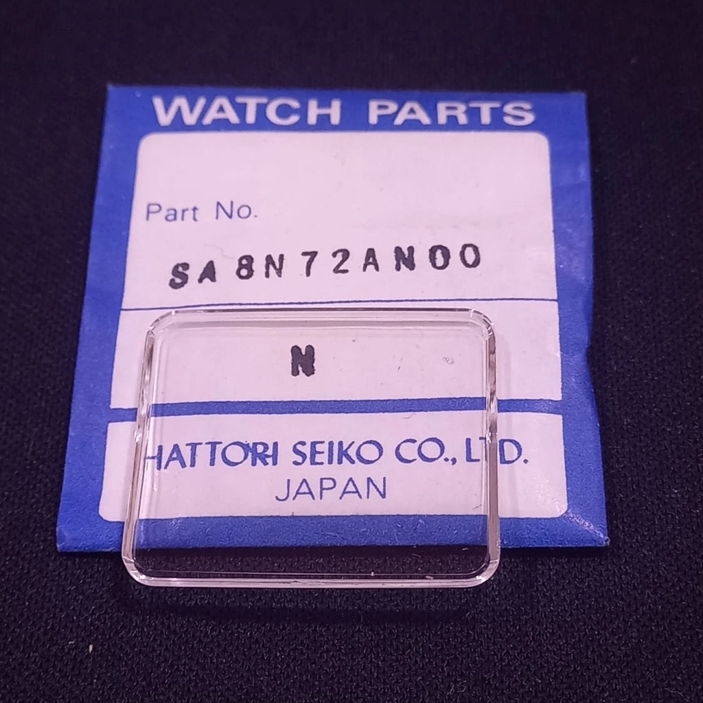 Seiko Genuine NOS SA8N72AN00 Crystal for Seiko Y108-5020, Y108-5030, Y130-5010