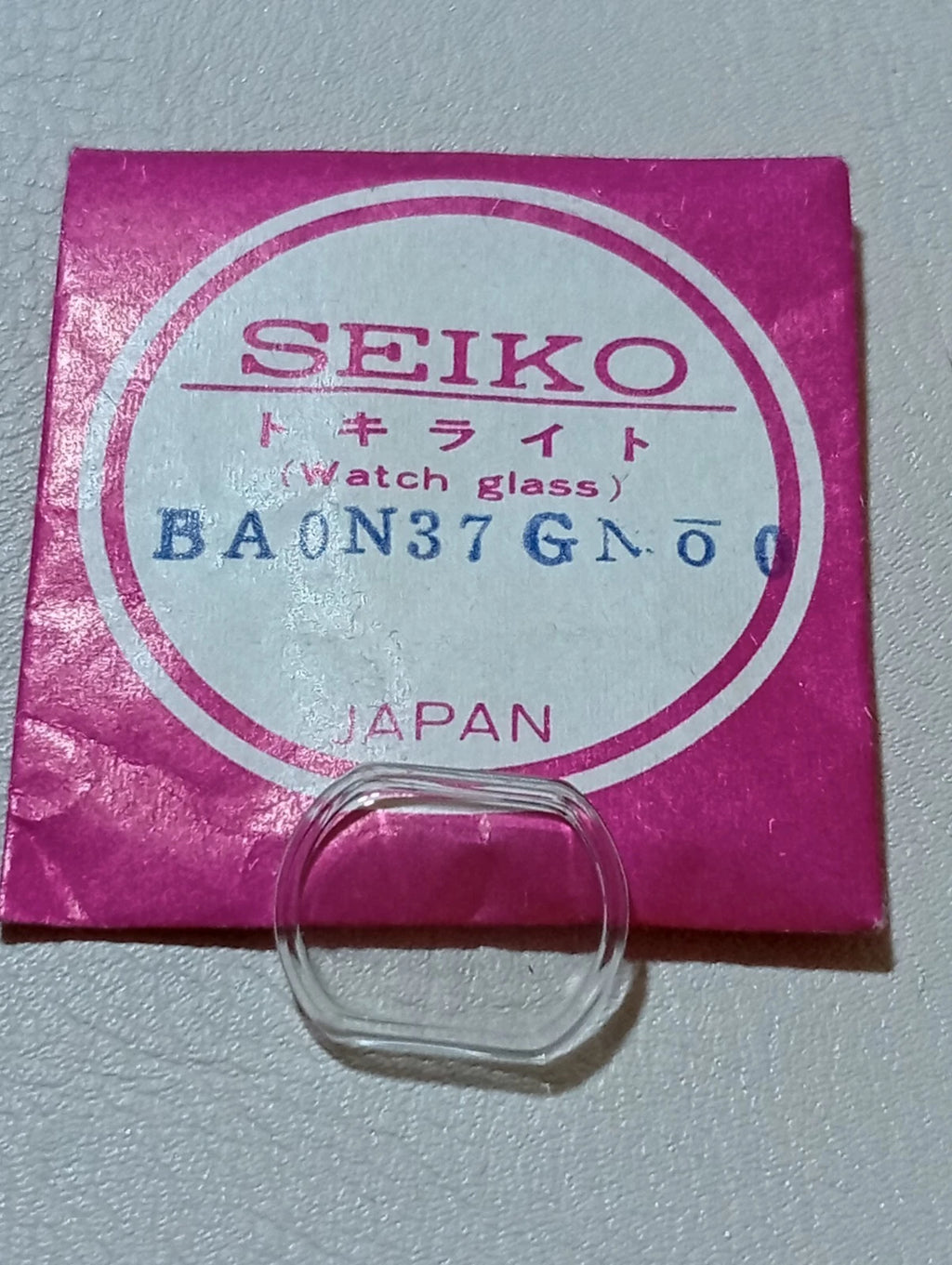 Seiko GLASS BA0N37GN00 Crystal For Seiko NOS