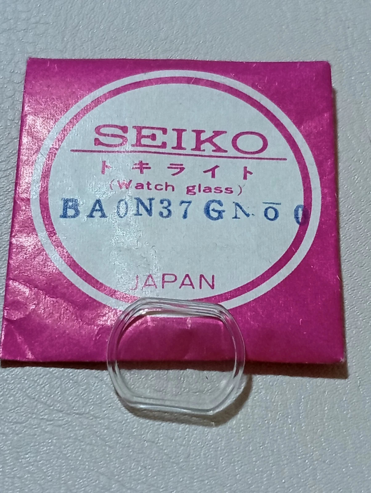 Seiko GLASS BA0N37GN00 Crystal For Seiko NOS