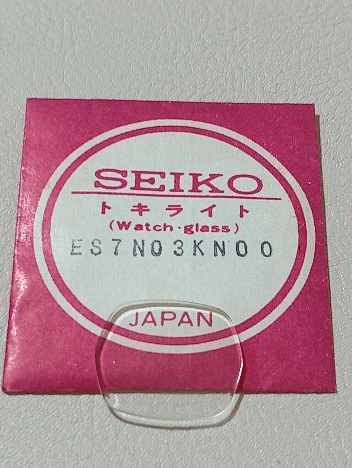 Seiko ES7N03KN00 Crystal WATCH Glass NOS
