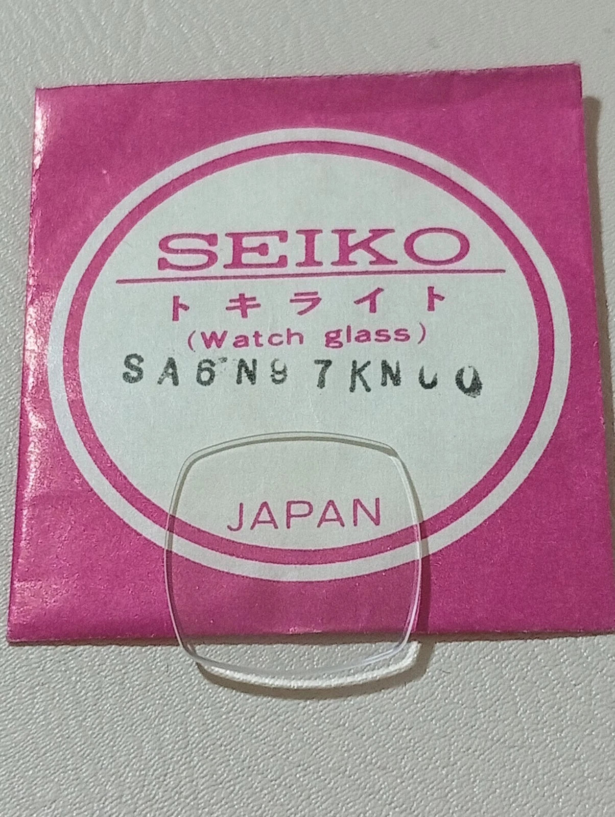 SEIKO GENUINE-ORIGINAL CRYSTAL GLASS SA6N97KN00