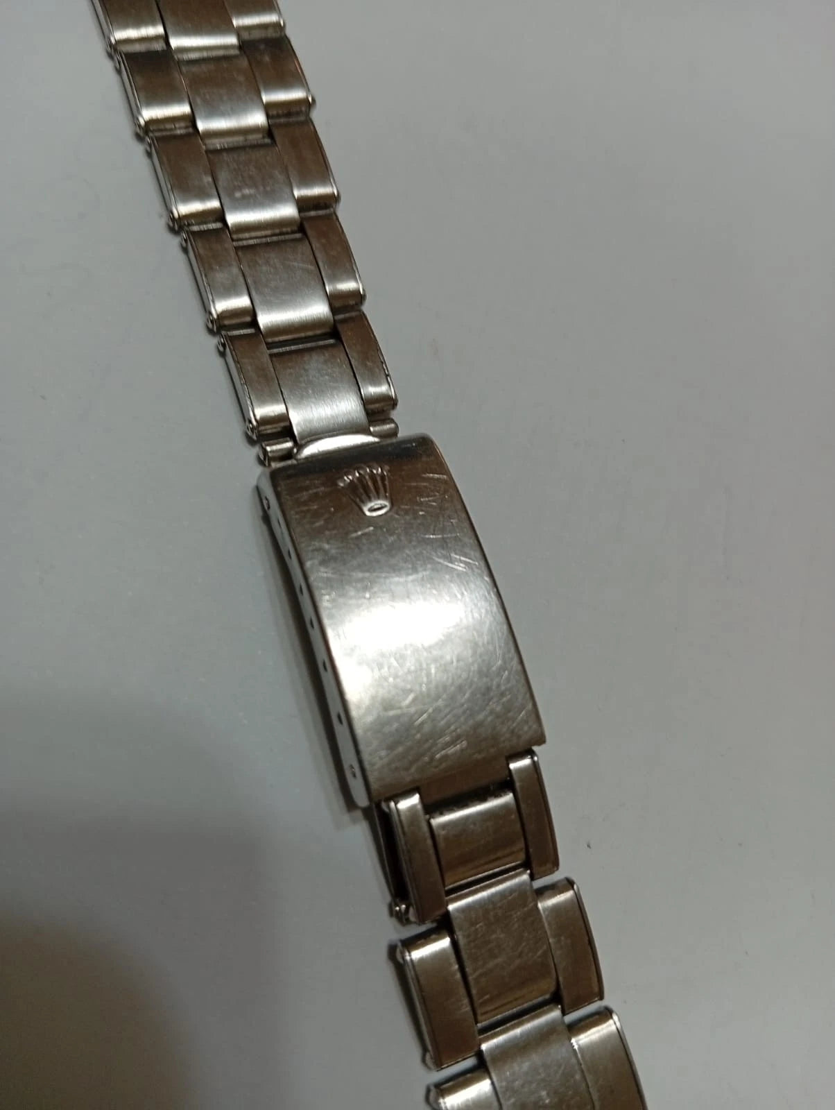 Rolex Precision Oysterdate 6694 19mm Riveted Bracelet Endlink 60
