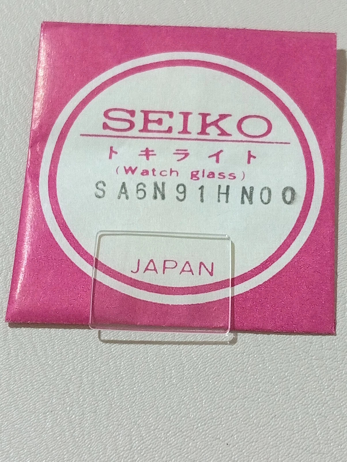 Seiko SA6N91HN00 Crystal Glass Watch Original NOS