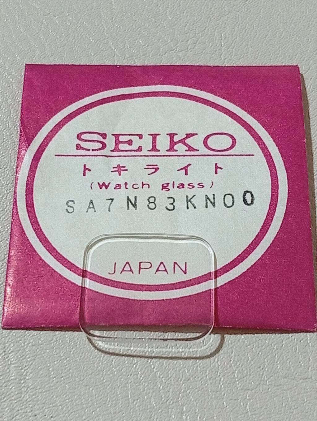 Seiko Genuine SA7N83KN00 NOS Watch Glass Crystal