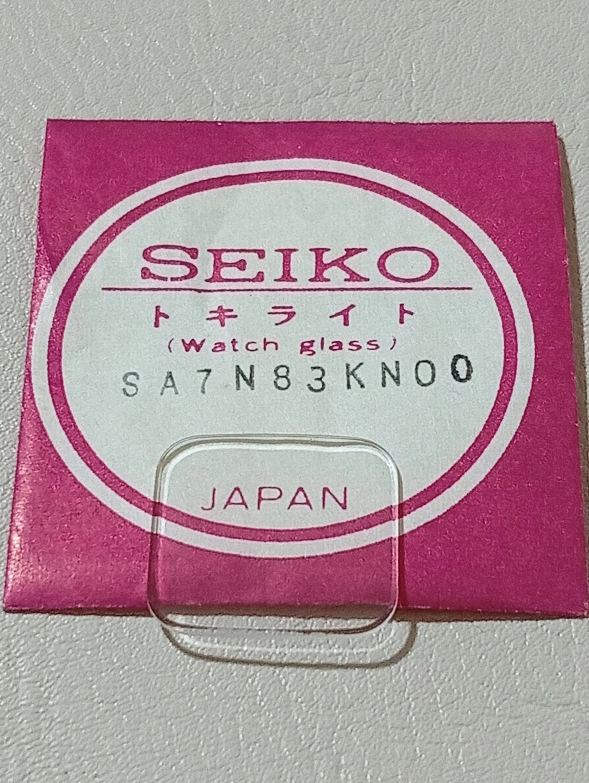Seiko Genuine SA7N83KN00 NOS Watch Glass Crystal