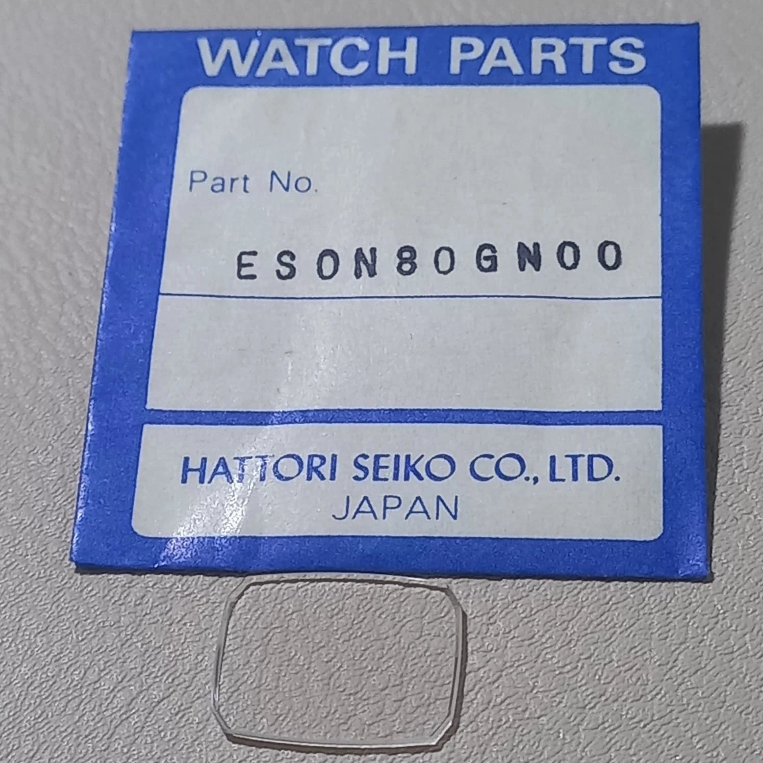 Seiko/Pulsar to fit Watch Crystal ES0N80GN00 for 2320-5160, 2320-5169