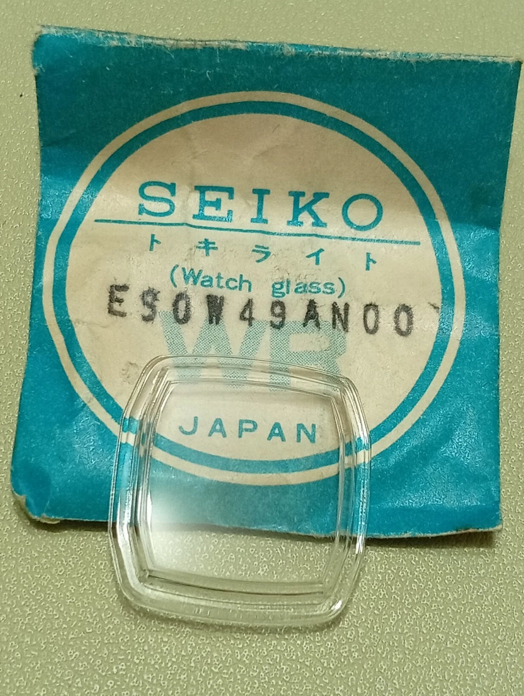 Seiko Glass ES0W49AN00 VINTAGE NOS