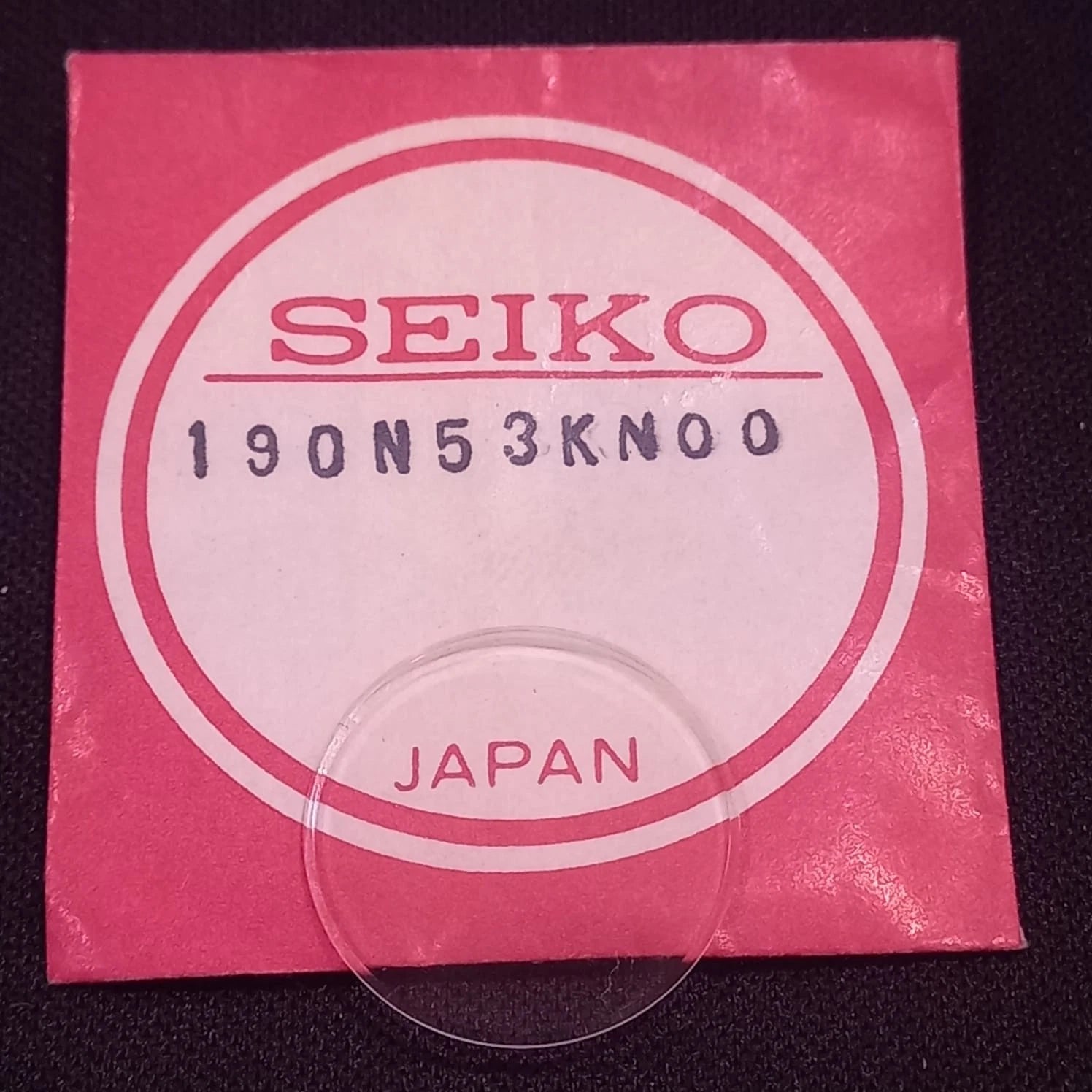 Seiko/Pulsar to fit Crystal 190N53KN00 for 1400-0260, 2625-0040, 8522-0099 NOS