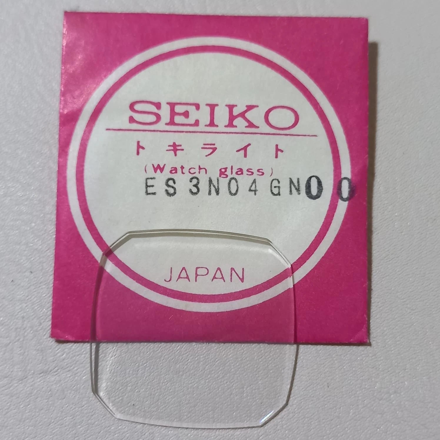 Seiko Genuine ES3N04GN00Crystal Watch Part, NOS