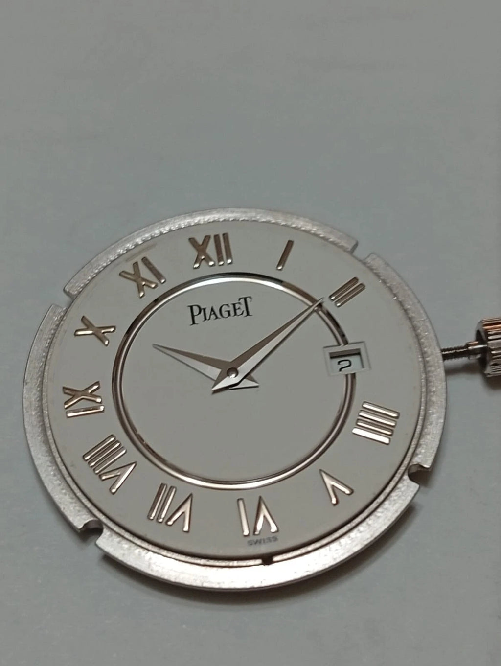 PIAGET MOVEMENT CAL.256P WITH DAIL & HANDS / CROWN WHITE GOLD FULL WORK