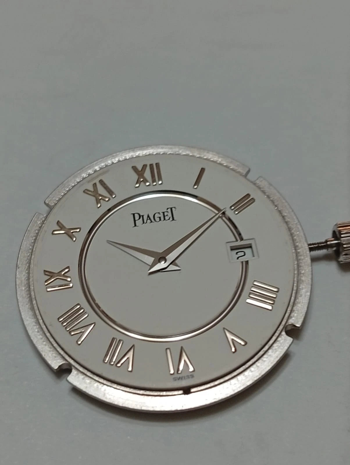 PIAGET MOVEMENT CAL.256P WITH DAIL & HANDS / CROWN WHITE GOLD FULL WORK