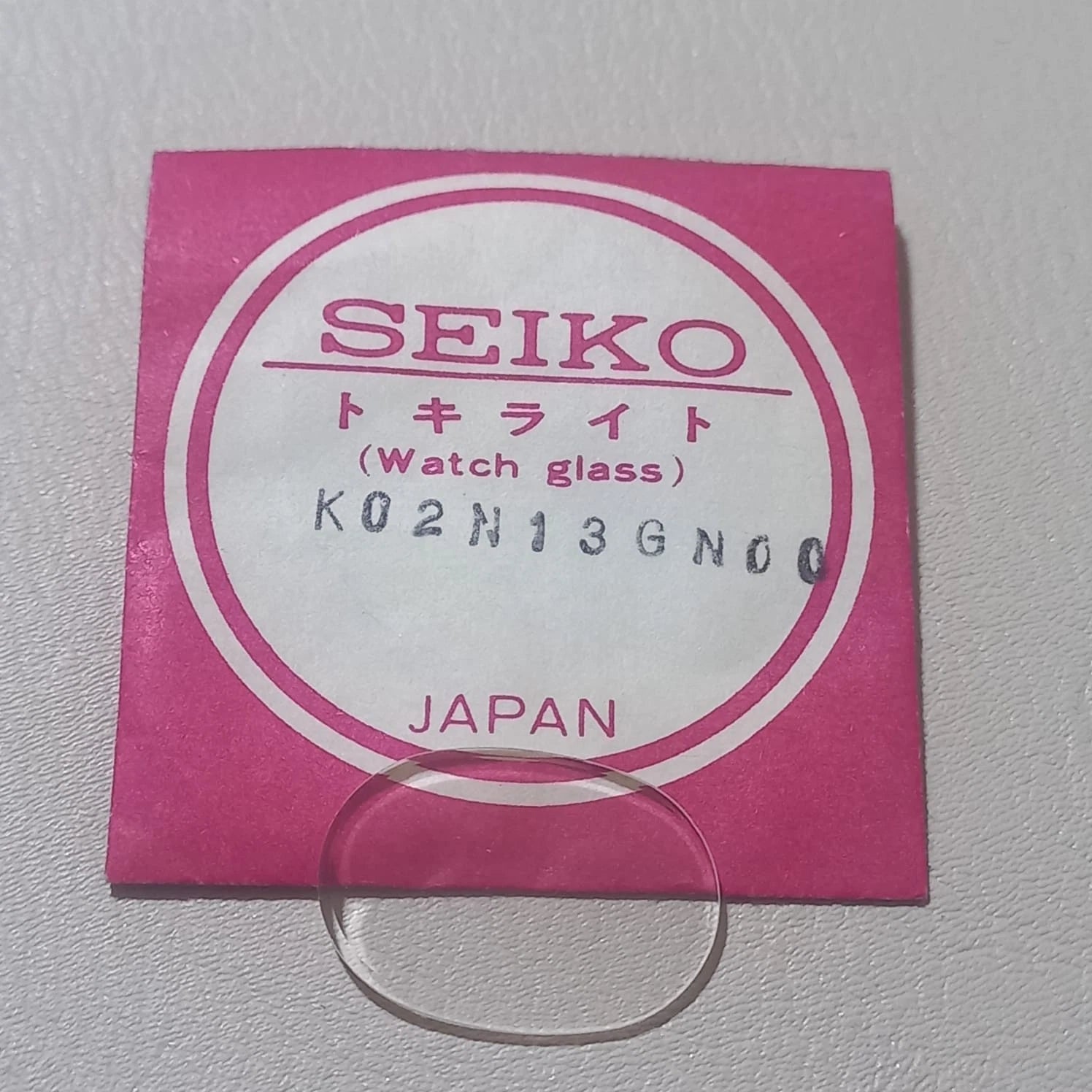 Seiko Genuine K02N13GN00 Crystal Watch Part, NOS