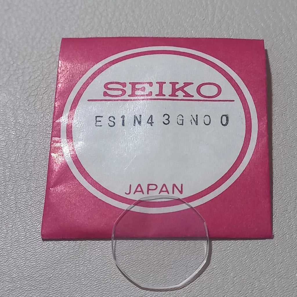 Seiko to fit Watch Crystal ES1N43GN00 for 4300-7000; Diameter - 17.42mm NOS