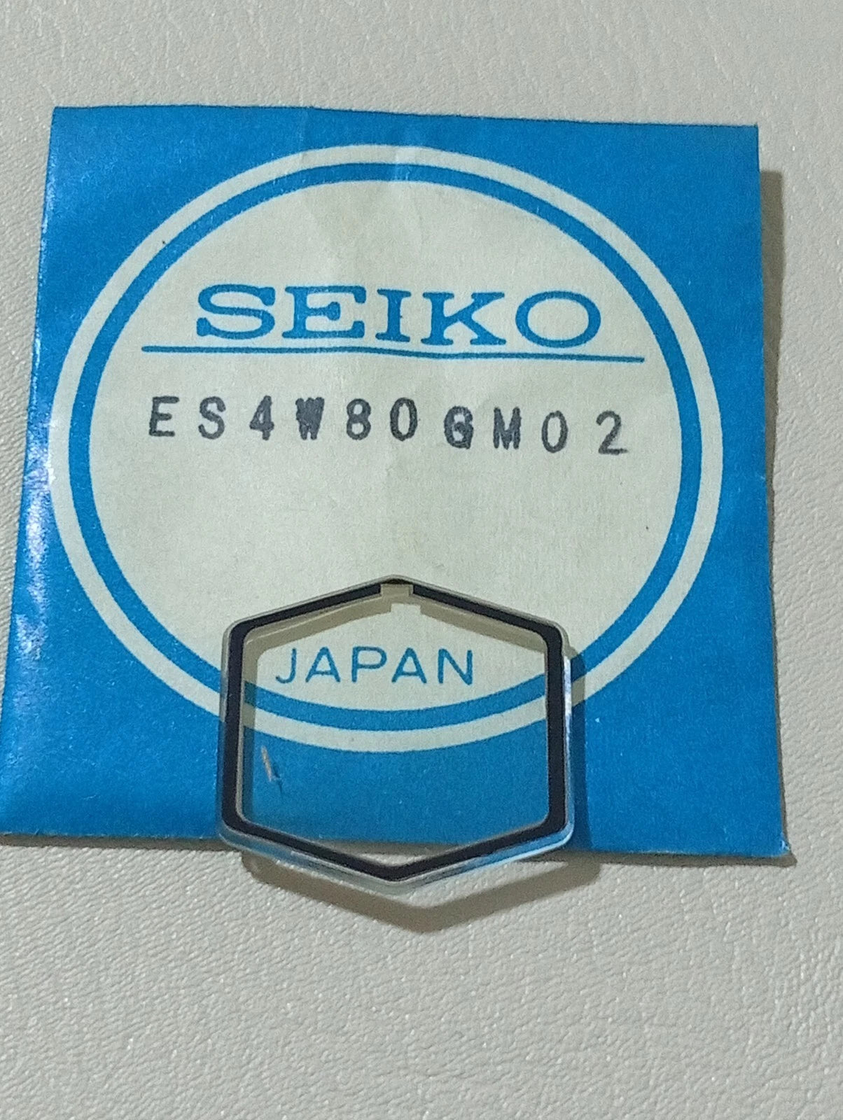 Seiko ES4W80GM02 Glass Crystal Original NOS
