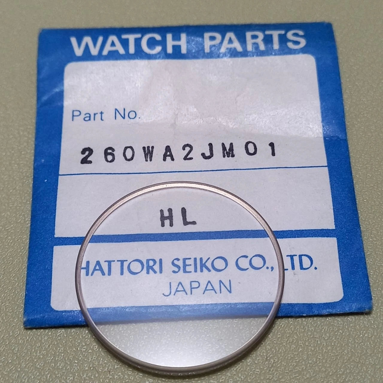 Seiko Crystal 260WA2JM01 - Original. New Old Stock