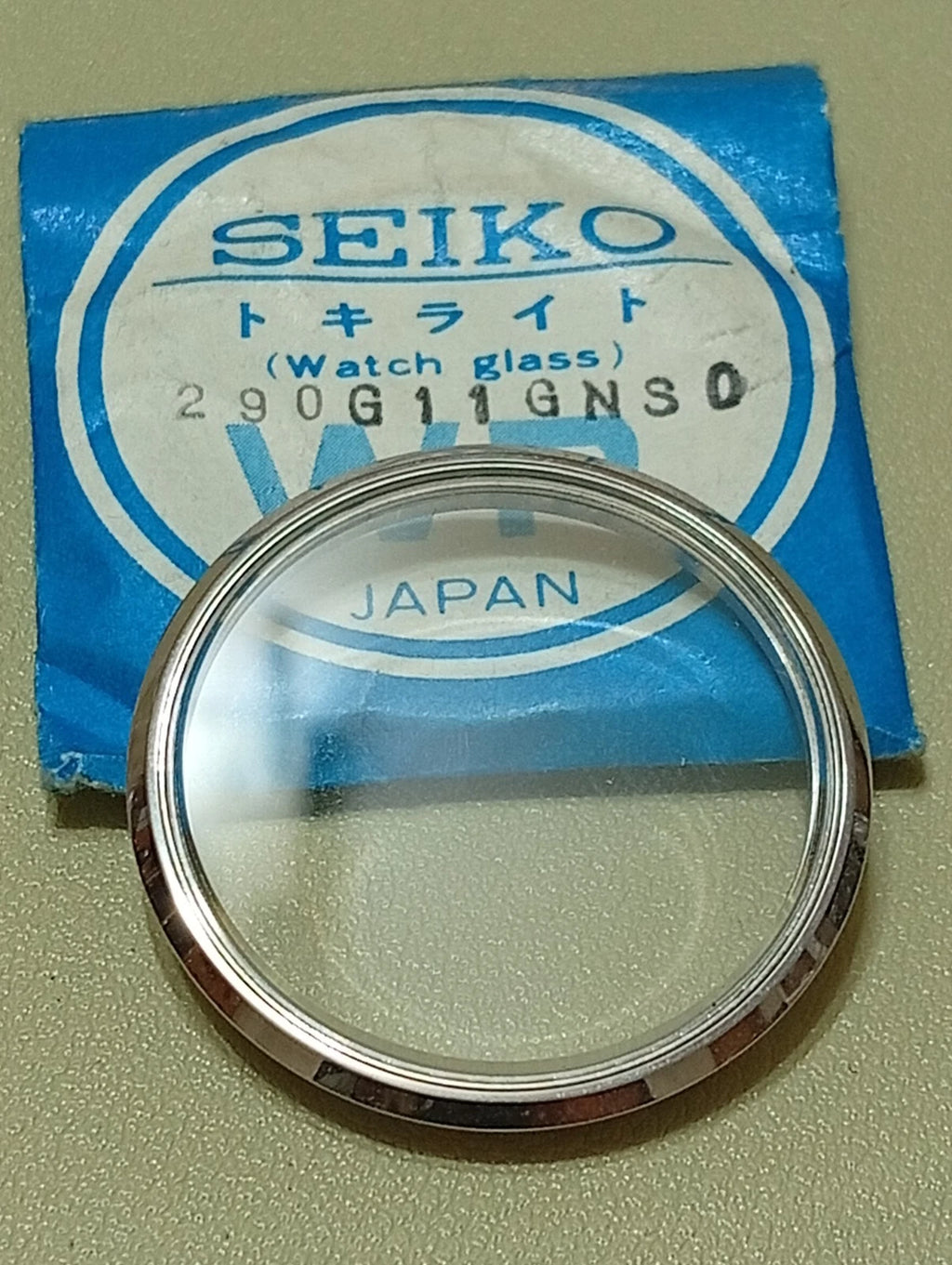ORIGINAL GLASS - Genuine Glass / 290G11GNS0 Seiko 0843-8020 0843-8029